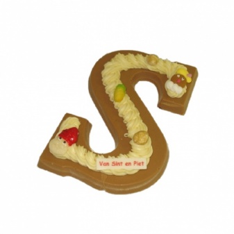 Chocoladeletter 100 gram luxe