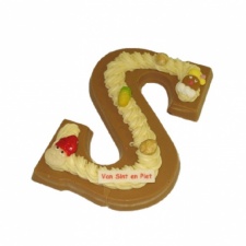 Chocoladeletter 100 gram luxe