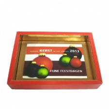 Kerstkaart chocolade