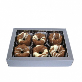 Doosje kerstbonbons krans