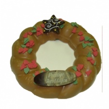 Kerstkrans chocolade