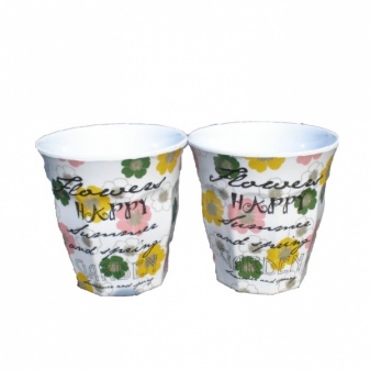 Buitenservies set bekers