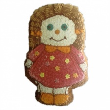 Kindertaart meisje