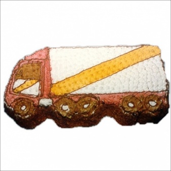 Kindertaart vrachtauto