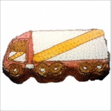 Kindertaart vrachtauto