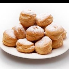 Slagroom soesjes per 100 gram