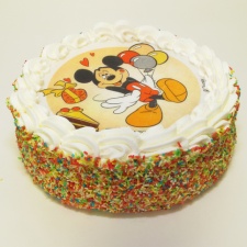 Mickey Mouse taart
