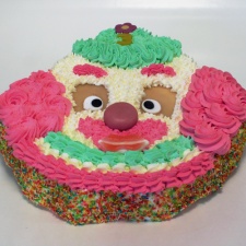 Kindertaart clown