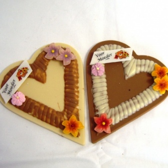 Chocolade hart groot