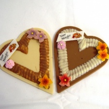 Chocolade hart groot